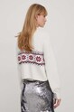 Îmbrăcăminte Hollister Co. pulover KI350.3204.108 alb