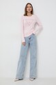 Guess sweter ROSALIE W4RR53.Z2NQ2 różowy SS24