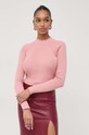 Одяг Бавовняний светр Guess W4RR24.Z3C71 рожевий