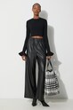 JW Anderson sweter KW0949.YN0219 czarny AW23