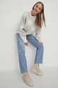 Svetr Hollister Co. KI350.3233.106 bílá AW23