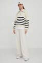 Hollister Co. sweter KI350.3235.174 beżowy AW23