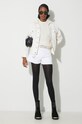 Lacoste sweter wełniany AF0633 beżowy AW23