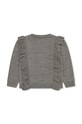 Konges Sløjd cardigan copii KS5980 gri AW23