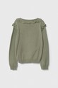 Guess gyerek pamut kardigán K3YR02.Z3820.9BYX zöld AW23