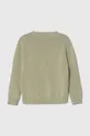 Дитячий бавовняний светр Guess зелений