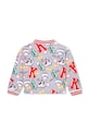 Детский хлопковый кардиган Kenzo Kids K15678.114.150 серый AW23