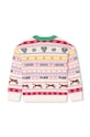 Kenzo Kids pulover pentru copii din amestec de lana K15683.86.108 bej AW23