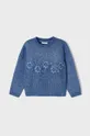 modra Otroški pulover Mayoral Dekliški