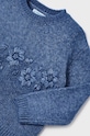 Dziewczynka Mayoral sweter dziecięcy 4301.6A.Mini.9BYX niebieski