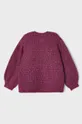 Detský sveter s prímesou vlny Mayoral fialová