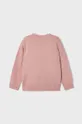 Detský sveter s prímesou vlny Mayoral ružová