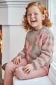 Detský sveter Mayoral stredne hrubá ružová 4306.6F.Mini.9BYX