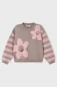 Mayoral sweter dziecięcy różowy