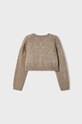 Mayoral kardigan z domieszką wełny dziecięcy 4310.6B.Mini.9BYX beżowy AW23