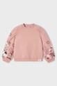 Mayoral sweter dziecięcy aplikacja różowy 4403.6G.Mini.9BYX