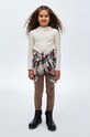 DÍVKA Dětský svetr Mayoral 7051.8D.Junior.9BYX béžová