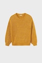 Mayoral sweter dziecięcy żółty 7304.8C.Junior.9BYX