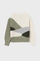 Mayoral pulover pentru copii din amestec de lana verde 7306.8D.Junior.9BYX