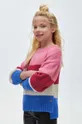 fioletowy Mayoral sweter z domieszką wełny dziecięcy Dziewczęcy