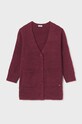 Mayoral gyerekkardigán gyapjúkeverékből burgundia 7313.8D.Junior.9BYX