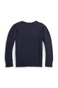 Dětský bavlněný svetr Polo Ralph Lauren 312916538001 černá AW23