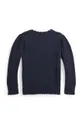 Polo Ralph Lauren gyerek pamut pulóver fekete
