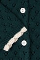 Konges Sløjd cardigan copii KS6412 verde
