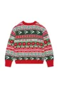 Kenzo Kids sweter z domieszką wełny dziecięcy 79 % Bawełna, 10 % Wiskoza, 7 % Poliamid, 4 % Wełna