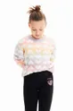 multicolor Desigual sweter dziecięcy Dziewczęcy