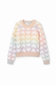 Desigual sweter dziecięcy multicolor