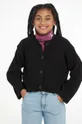 crna Dječji kardigan Calvin Klein Jeans Za djevojčice