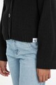 Calvin Klein Jeans kardigan dziecięcy IG0IG02215.9BYX czarny