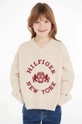 beige Tommy Hilfiger maglione in lana bambino/a Ragazze