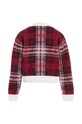 Девочка Детский кардиган с примесью шерсти Tommy Hilfiger KG0KG07635.128.176.9BYX красный