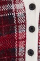 Детский кардиган с примесью шерсти Tommy Hilfiger красный KG0KG07635.128.176.9BYX