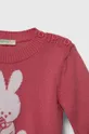 United Colors of Benetton sweter bawełniany niemowlęcy  100 % Bawełna