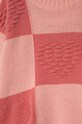 Dievča Detský sveter s prímesou vlny United Colors of Benetton 1076H1018.P.SEASONAL ružová