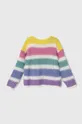 United Colors of Benetton gyerek gyapjúkeverékből készült pulóver többszínű