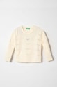 United Colors of Benetton pulover copii uni bej 16CLG100G.P.SEASONAL