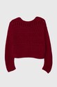 United Colors of Benetton pulover pentru copii din amestec de lana uni roz 1276C104F.G.SEASONAL