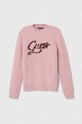 Guess pulover copii imprimeu roz J3BR06.Z2YA0.9BYX
