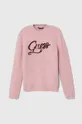 roza Otroški pulover Guess Dekliški