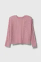 ροζ Παιδικό πουλόβερ από μείγμα μαλλιού Guess Για κορίτσια