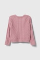 Παιδικό πουλόβερ από μείγμα μαλλιού Guess K3BR07.Z37L1.9BYX ροζ AW23