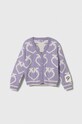 Дитячий кардиган Pinko Up інші фіолетовий F3PIBGCA144