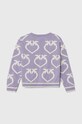 Pinko Up gyerek pulóver F3PIBGJP142 lila AW23