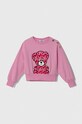 Pinko Up bluza copii imprimeu roz F3PIBGSW110