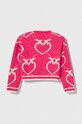 Παιδικό πουλόβερ Pinko Up F3PIJGJP206 ροζ AW23