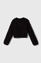 United Colors of Benetton kardigan dziecięcy 13KEC6016.G.SEASONAL czarny AW23